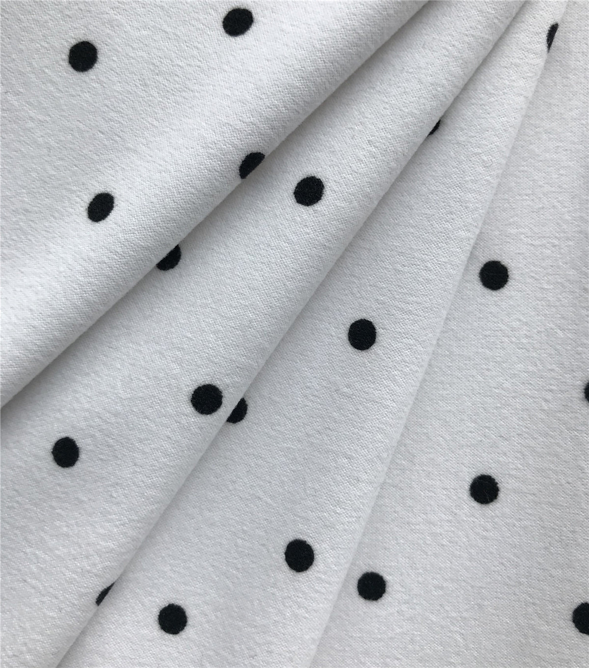 White Polka Dot Twist Style