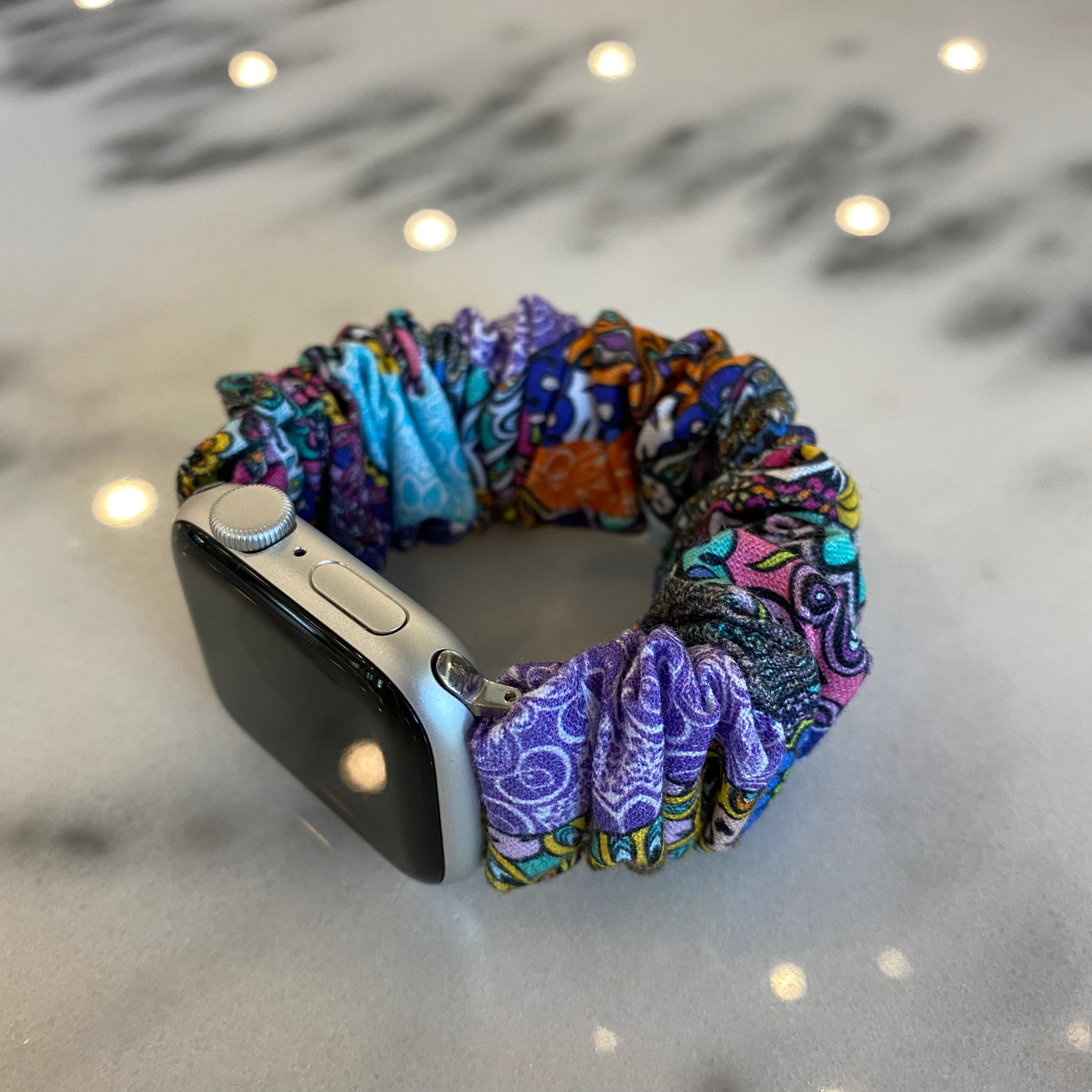 Apple watch band shop scrunchie