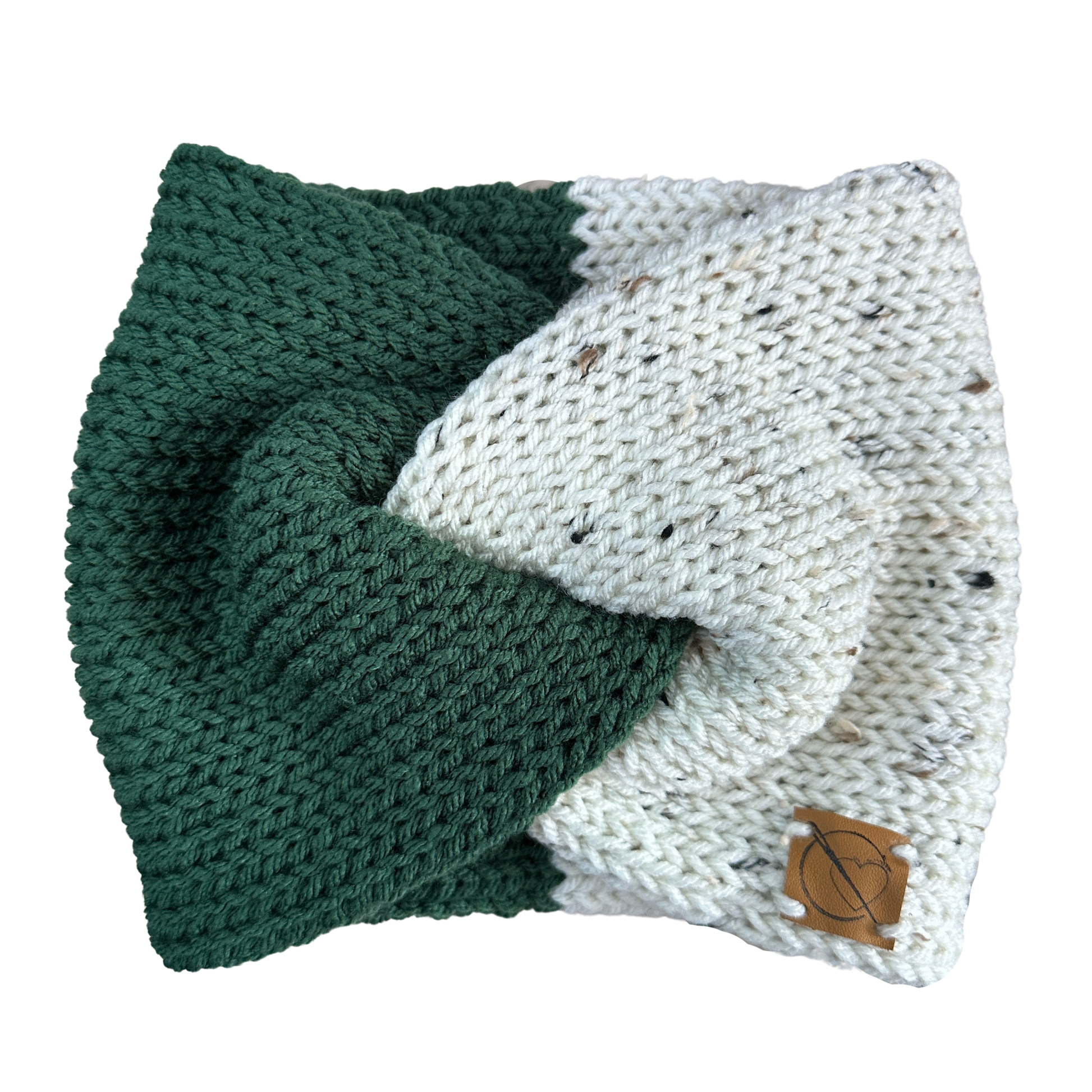Rib Twist Ponytail Earwarmers Crochet Pattern 