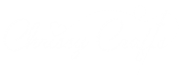 Chrissy Crafts Brand Logo written in a cursive script