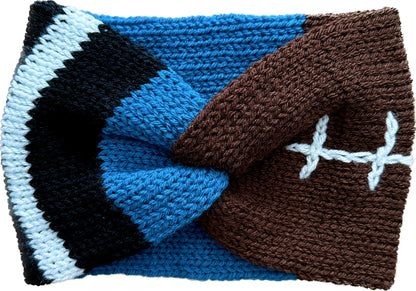 Football Team Knitted Ear Warmer