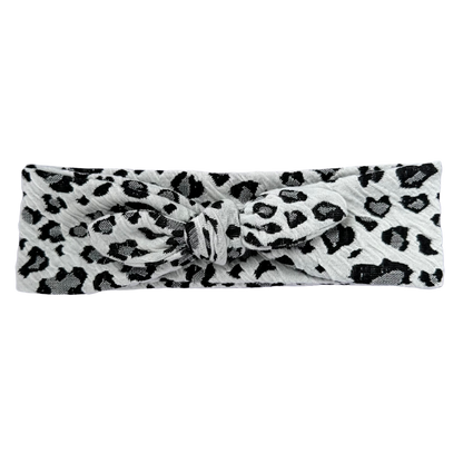 White Cheetah Tie Style