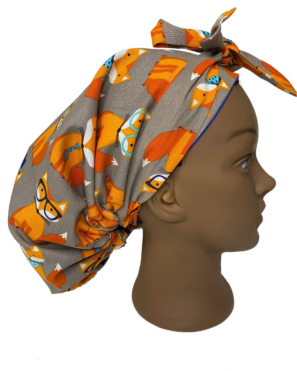 Jumbo Satin Lined Scrub Cap/Bonnet