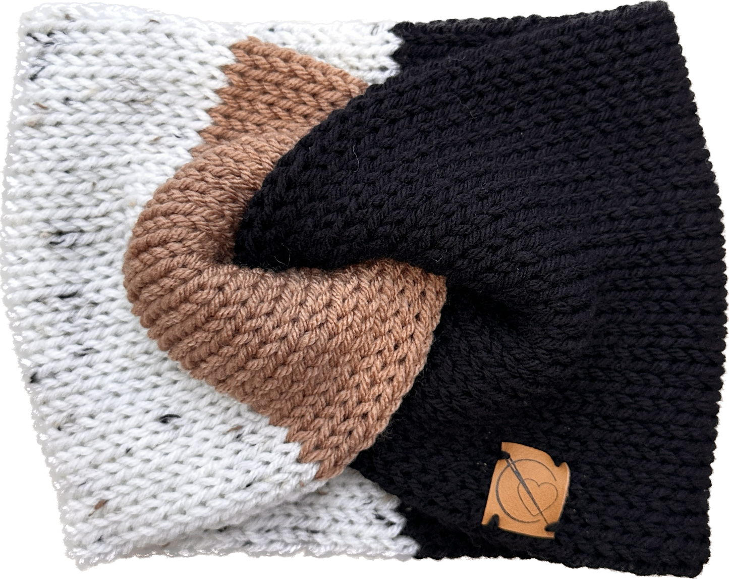 Twisted Knit Ear Warmer Headband